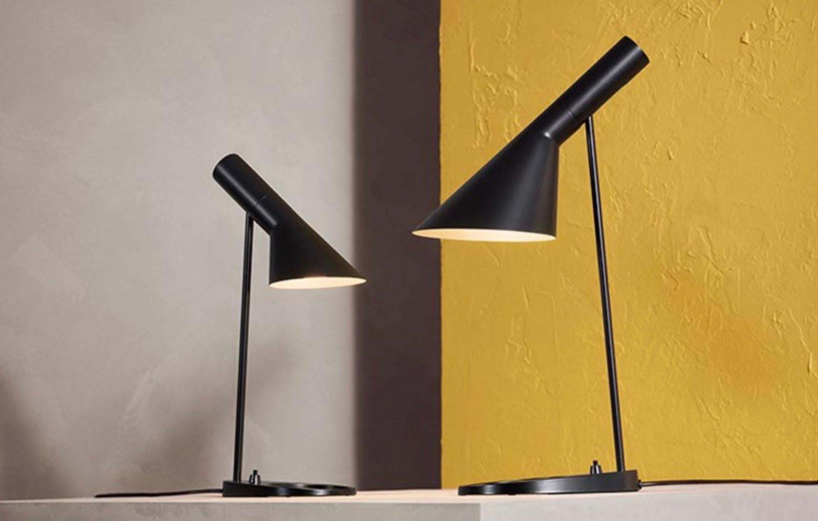 Contemporary AJ Mini Table Lamp by Arne Jacobsen for Louis Poulsen