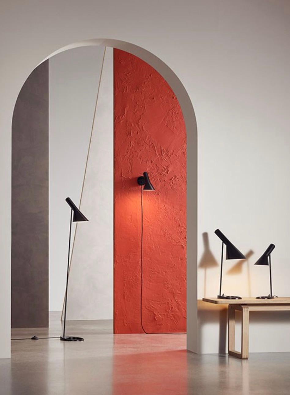 Steel AJ Mini Table Lamp by Arne Jacobsen for Louis Poulsen