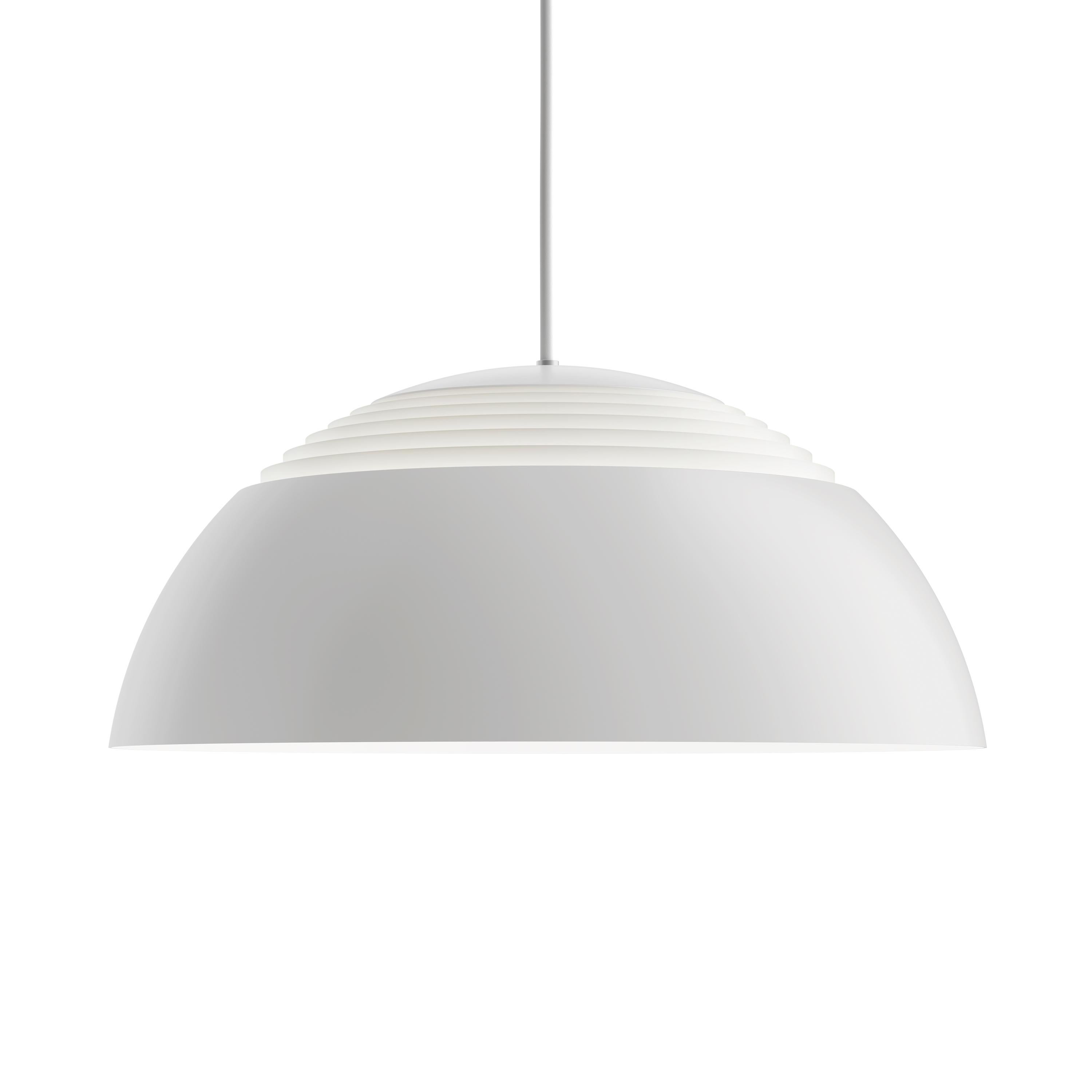 Danois Lampe à suspension AJ Royal blanche, design Arne Jacobsen pour Louis Poulsen en vente