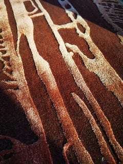 Aja Terracotta Rug by Volver Studios