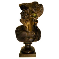 Áyax, busto en bronce