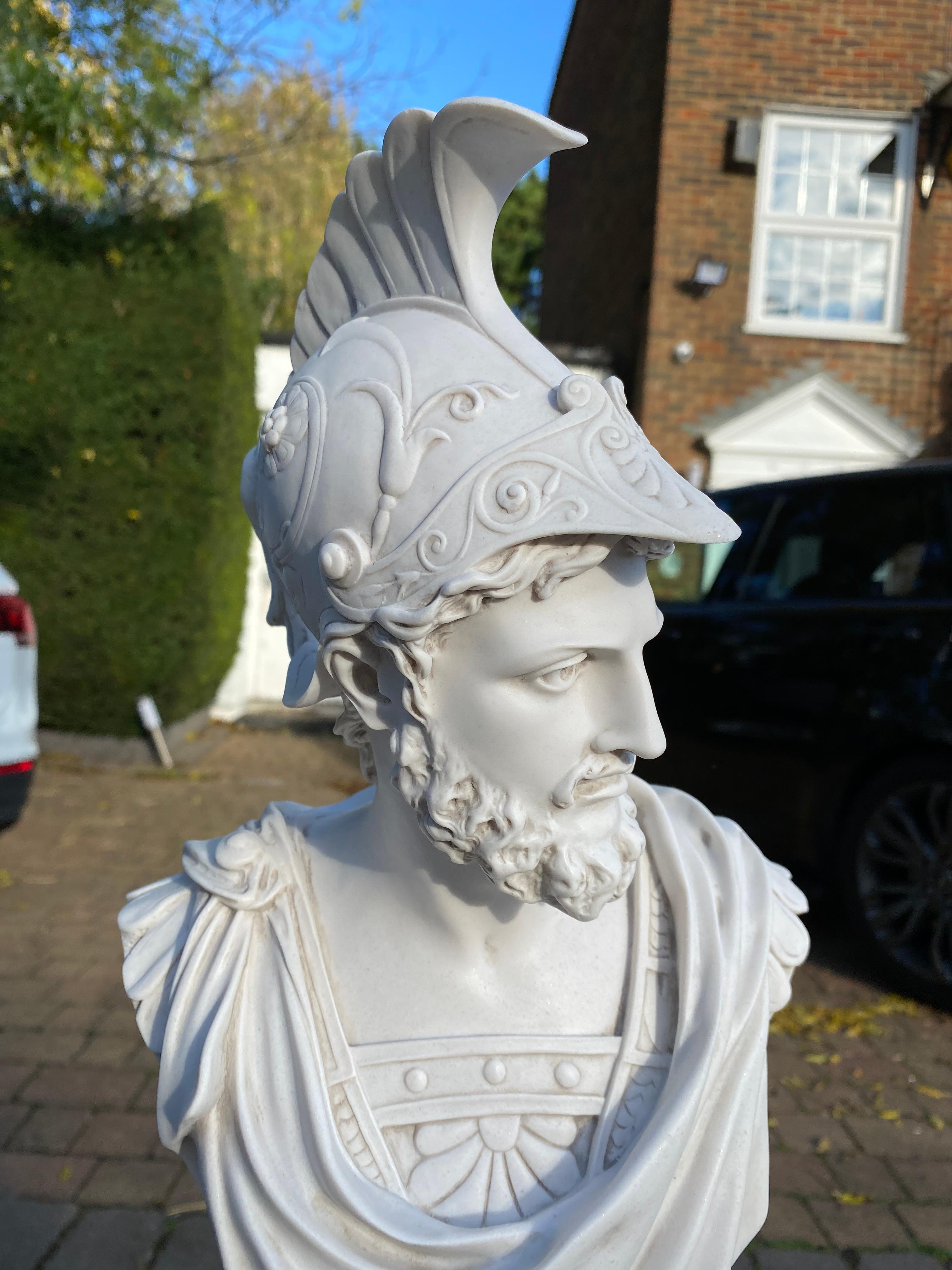 Europeo Aiace su un grande monte - Scultura classica del XX secolo in vendita