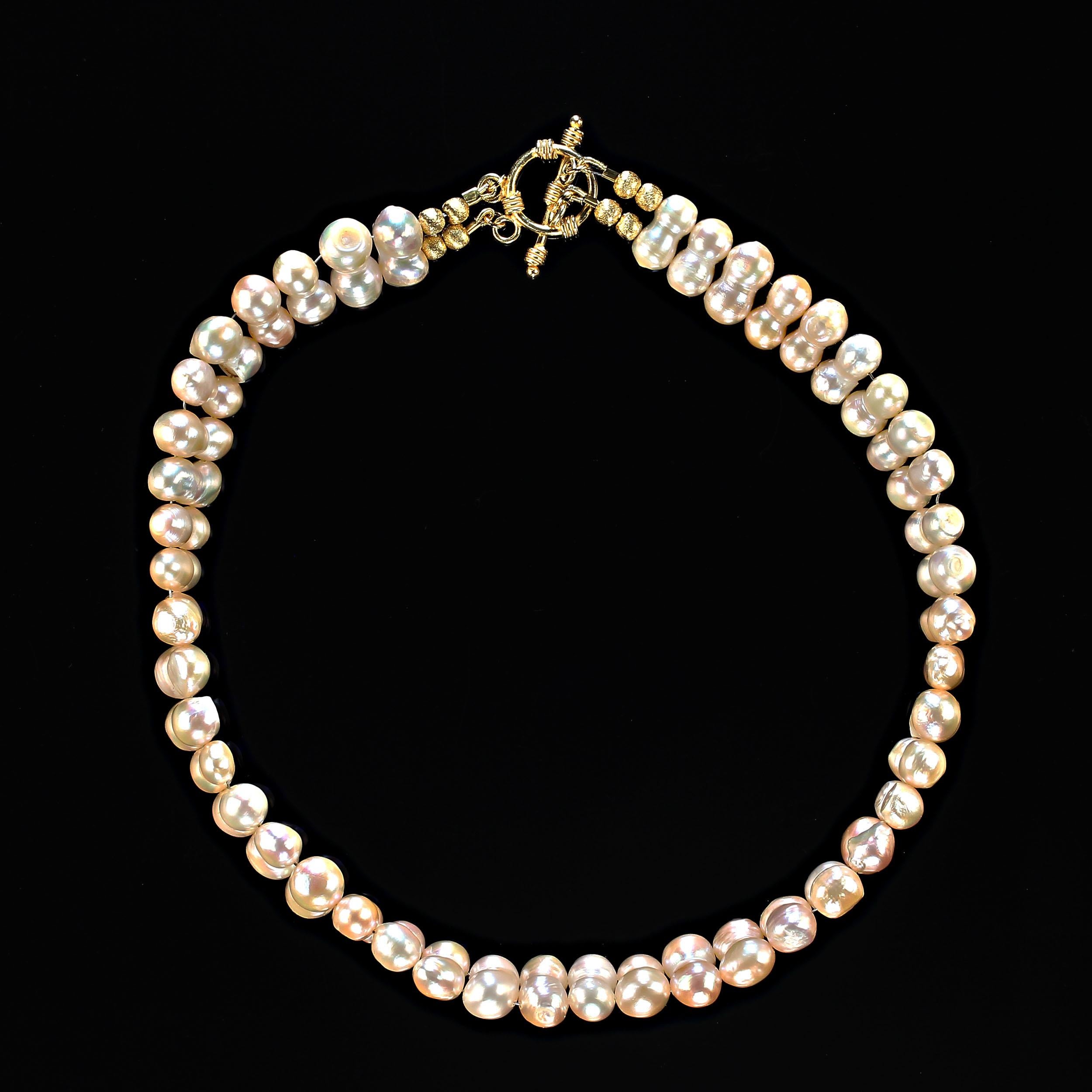 choker length pearl necklace