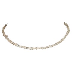 17-Inch Herkimer Diamond Crystal Necklace by Aria Jewelry Design