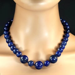 AJD 19 Zoll Luscious Lapis Lazuli Halskette