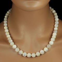 AJD 20 Zoll elegante abgestufte Perlmutter Halskette Großes Geschenk