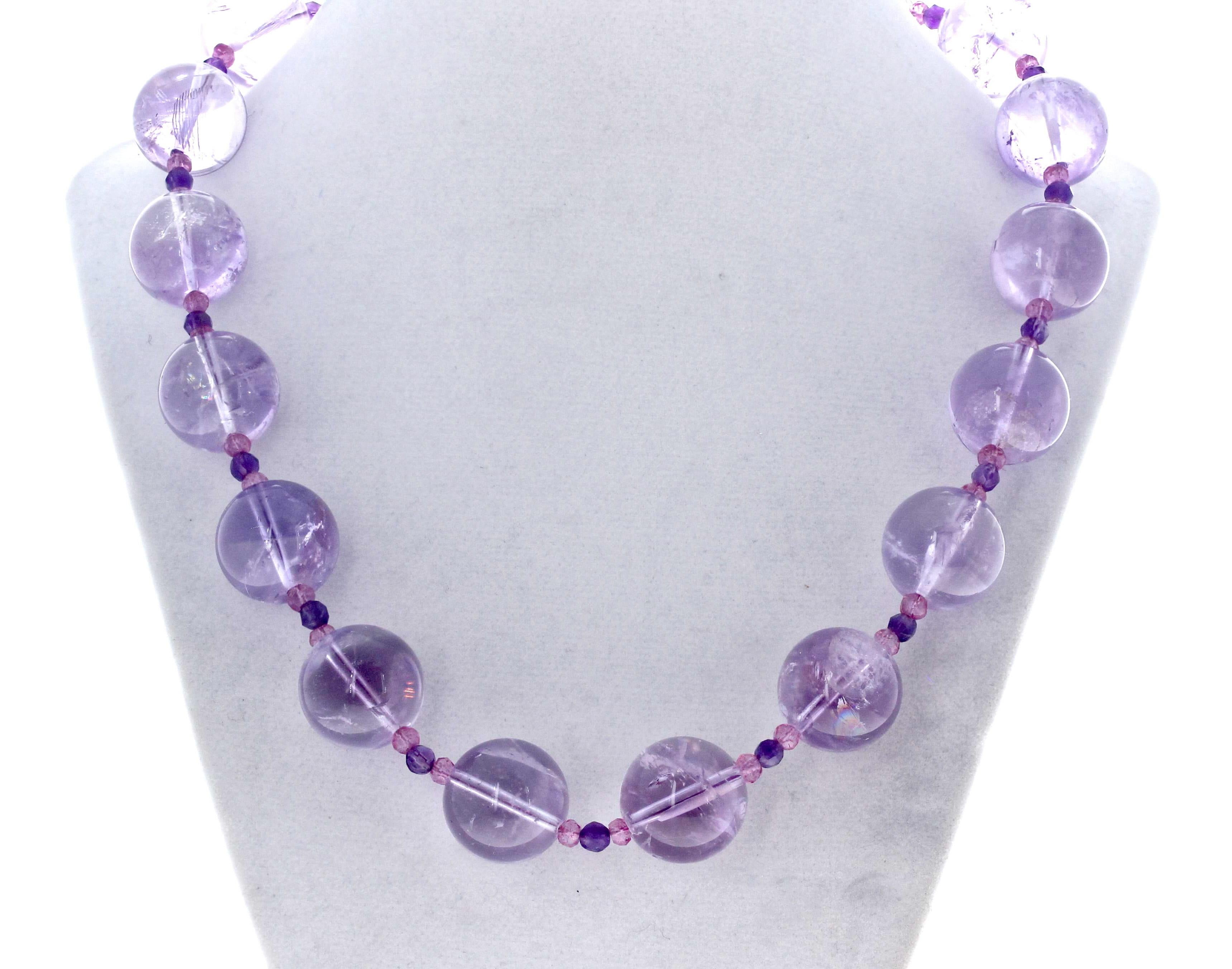 AJD Absolut faszinierende wunderschöne große echte Amethyst-Edelsteine 19