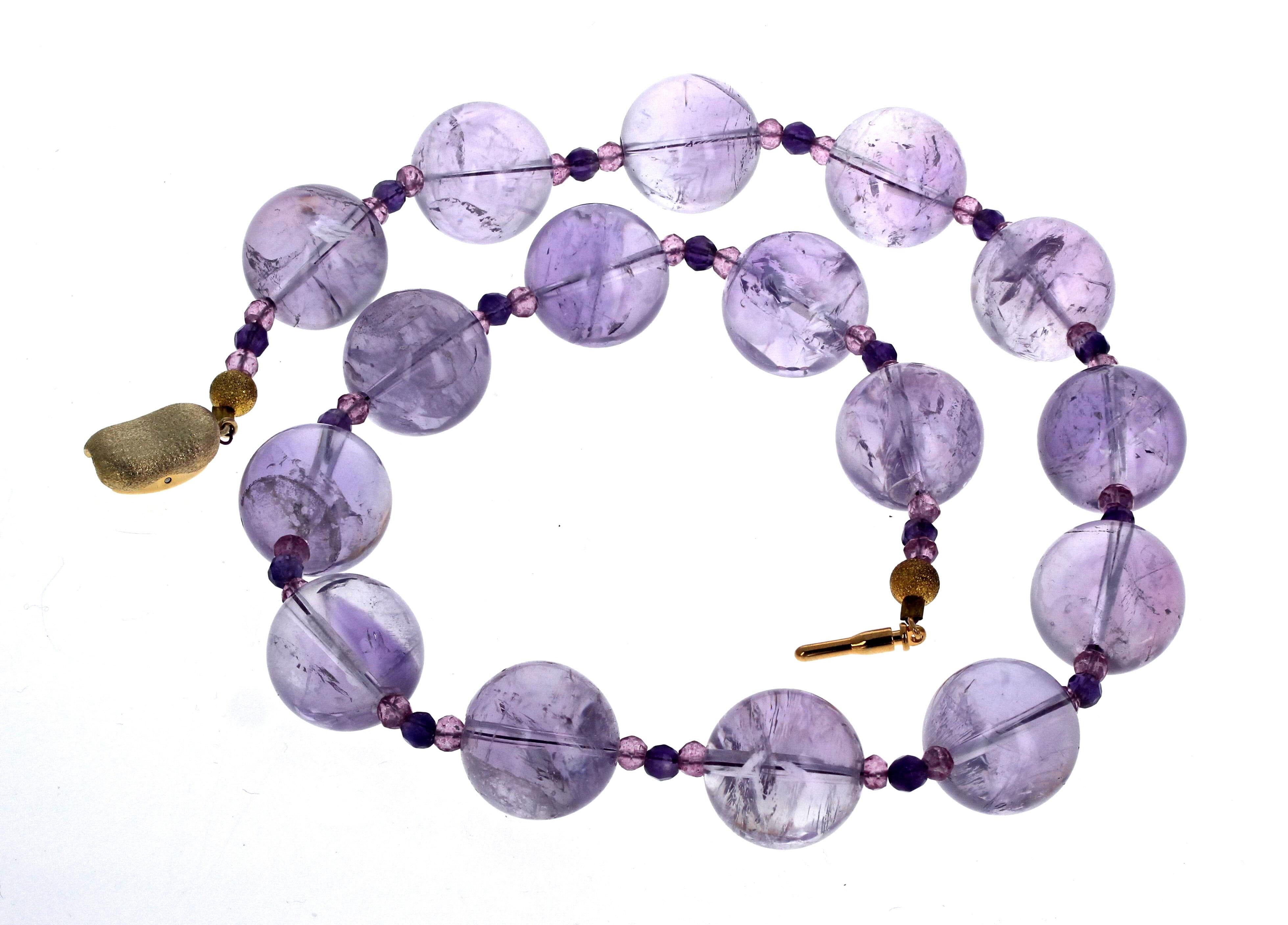 AJD Absolut faszinierende wunderschöne große echte Amethyst-Edelsteine 19