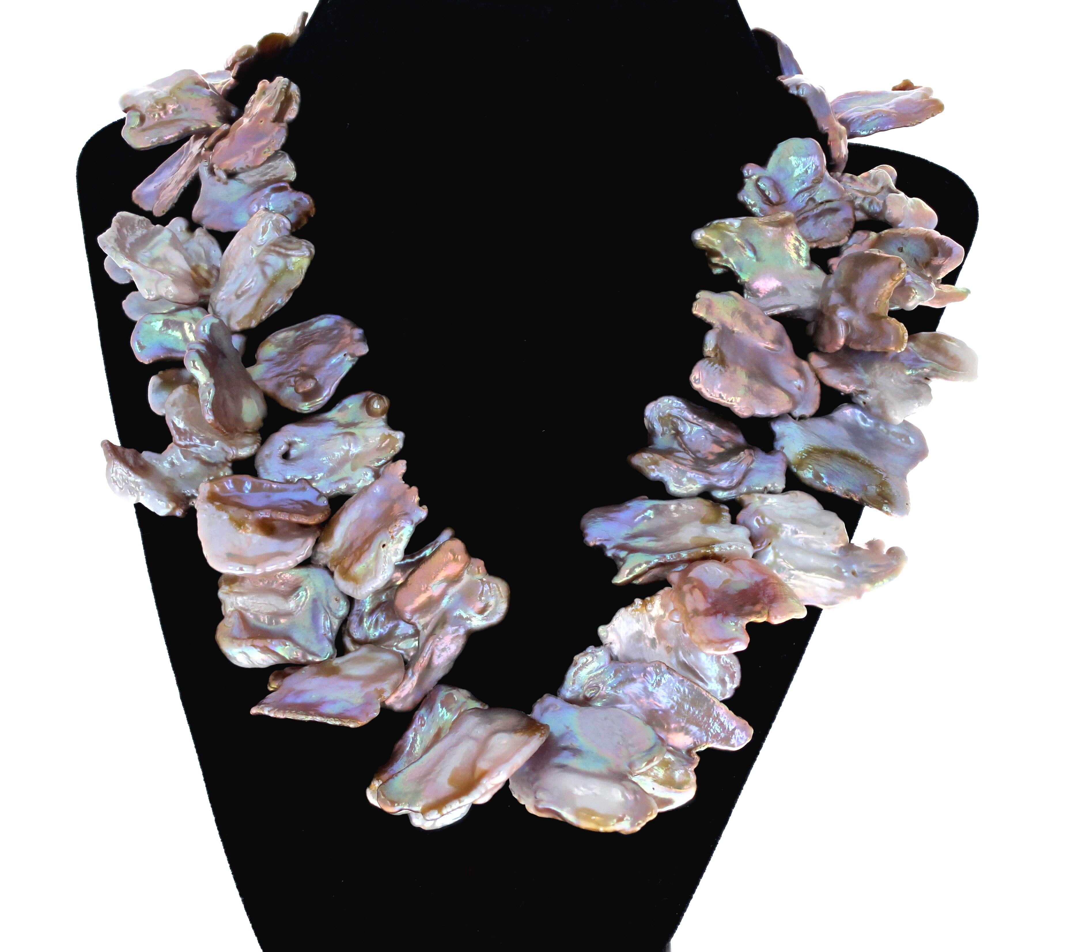 AJD Artistic Beautiful Natural Cultured Fresh Water Pearl 19