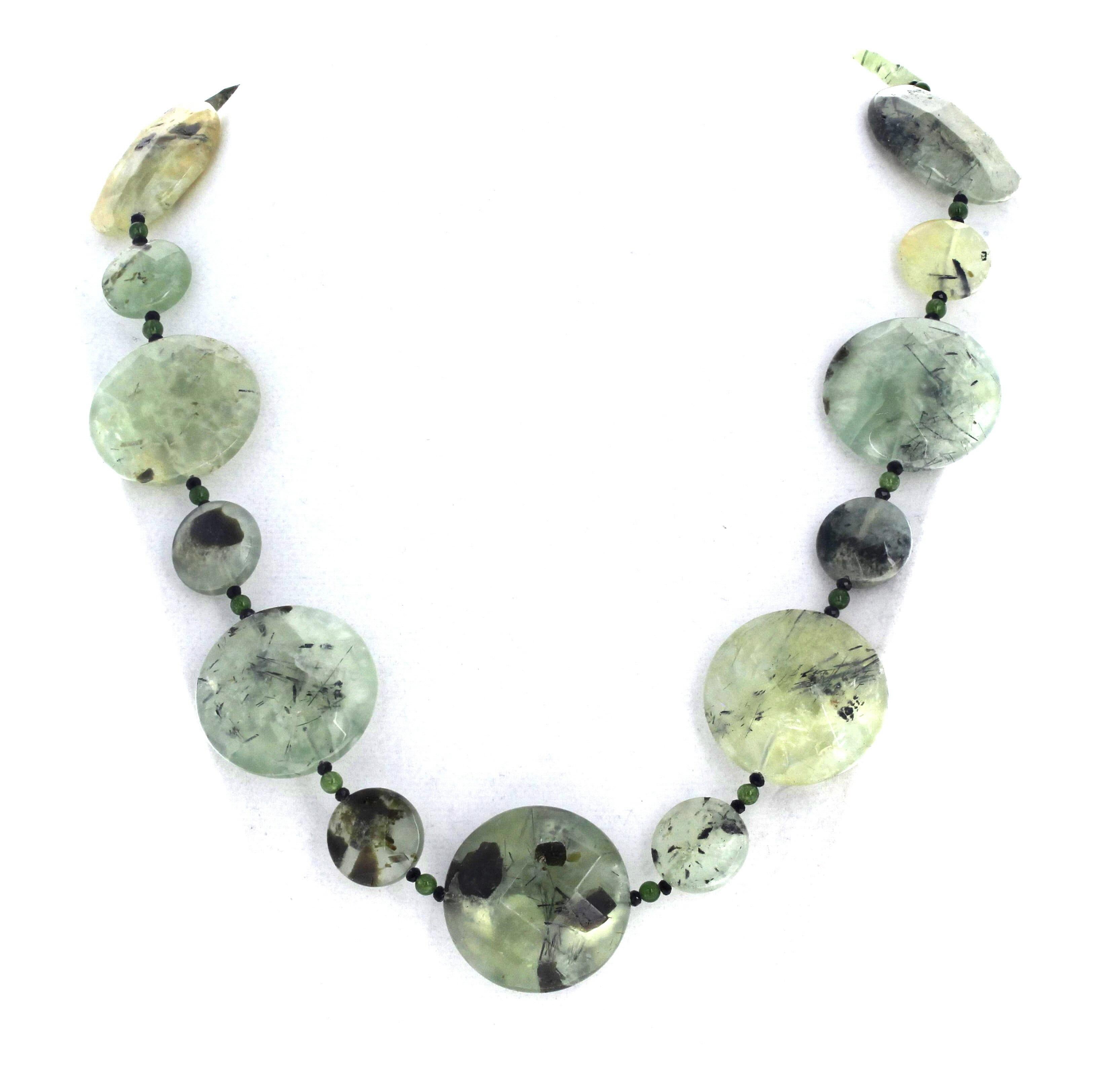 Mixed Cut AJD Different Sizes of Natural Real Prehnite and Jade 21