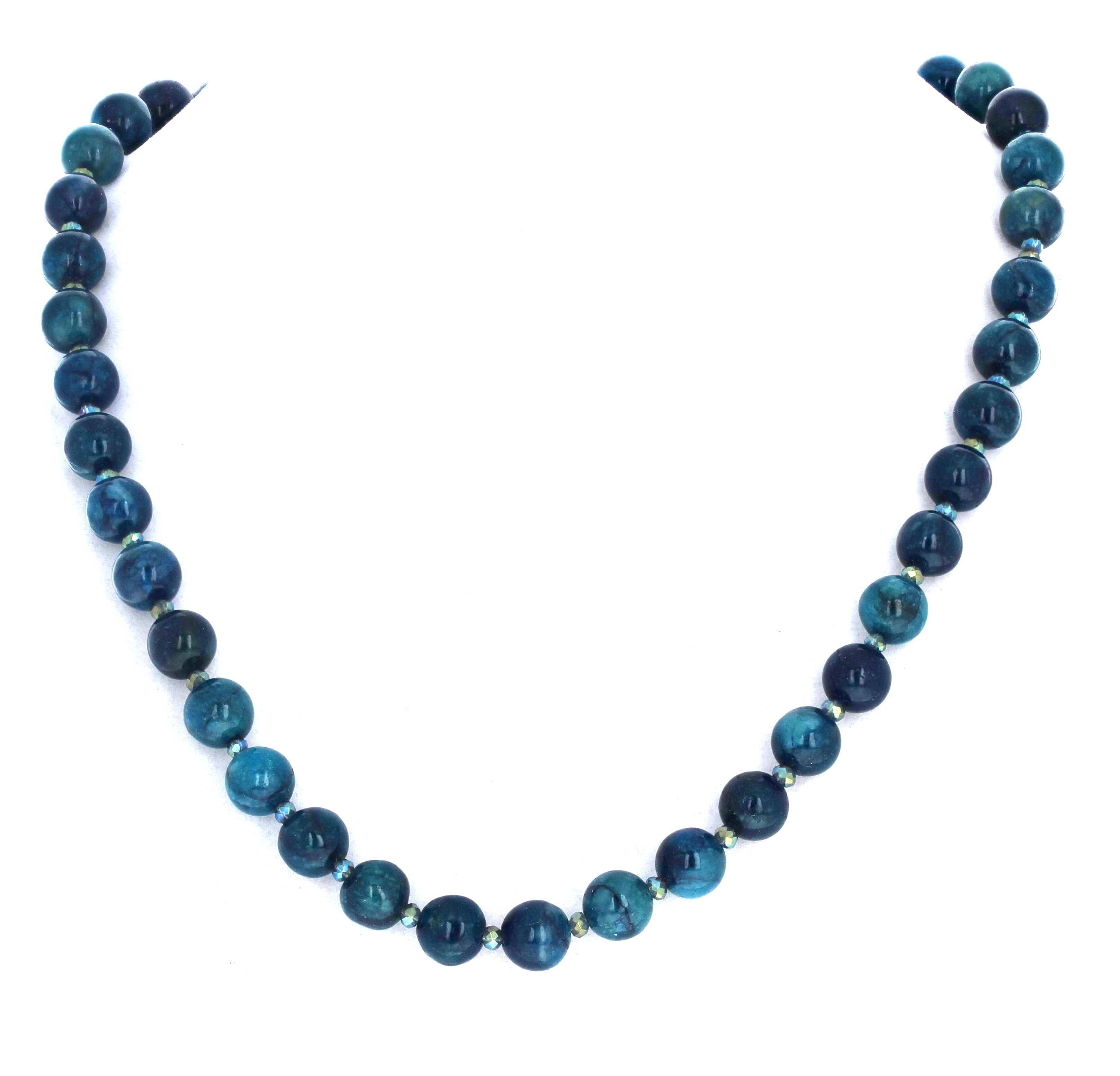 Women's or Men's AJD Fascinatingly Beautiful Real Natural Azurite 20