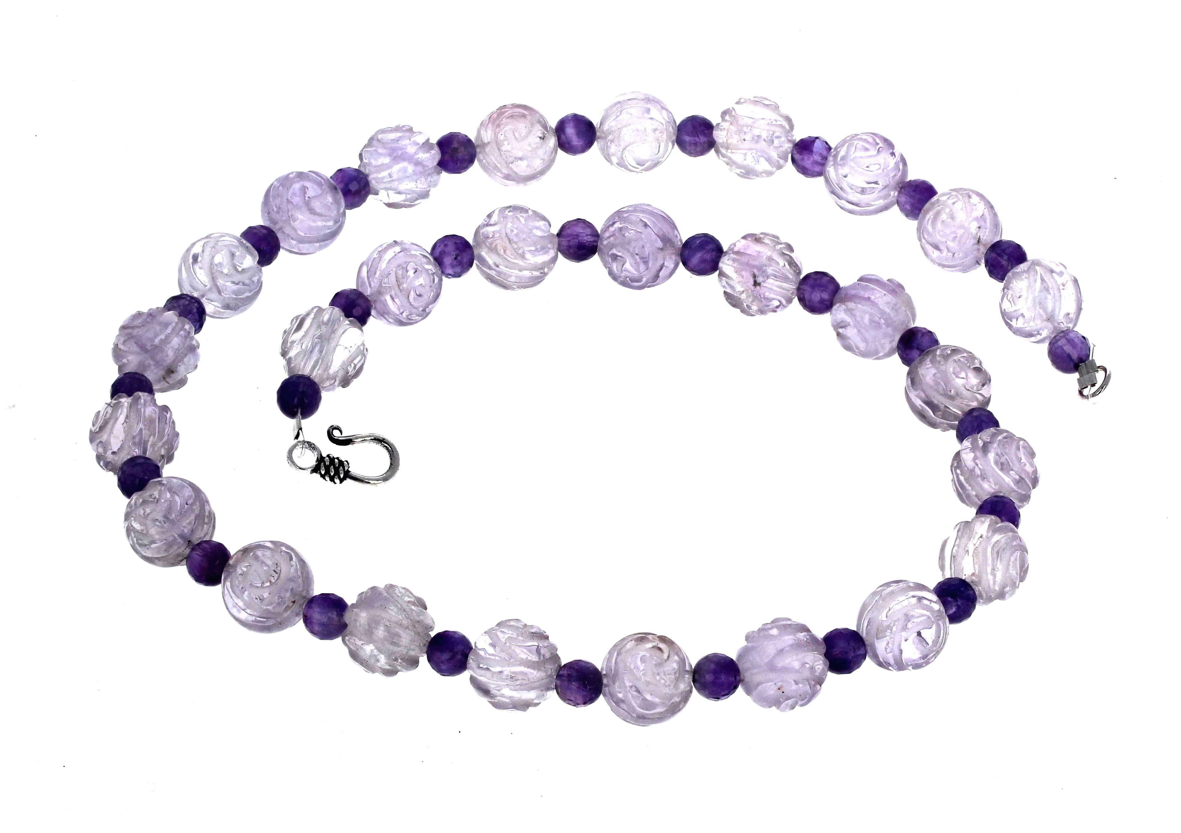 AJD Faszinierend geschliffener echter Amethyst 18