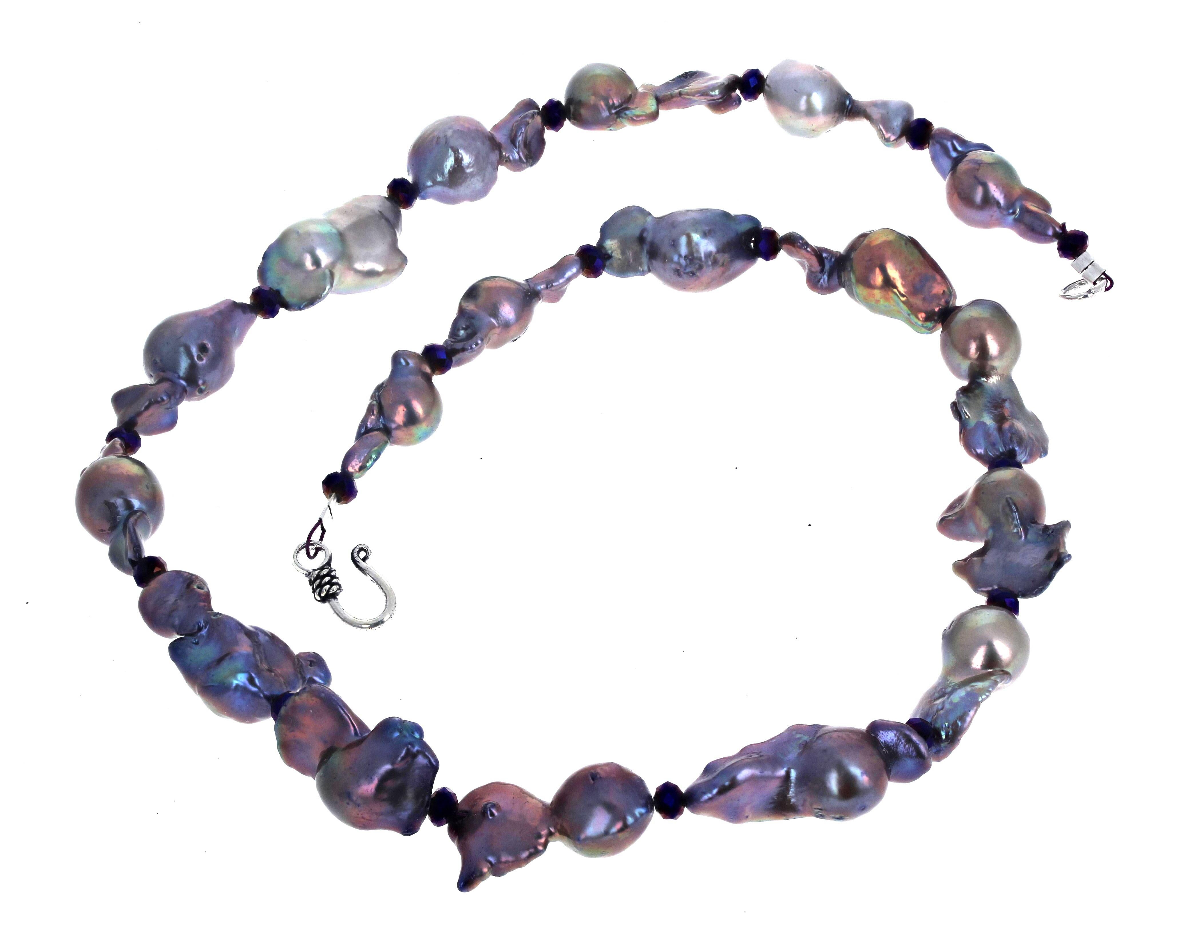 Women's or Men's AJD Fascinatingly Different Baroque Pearl Multi-Color 19