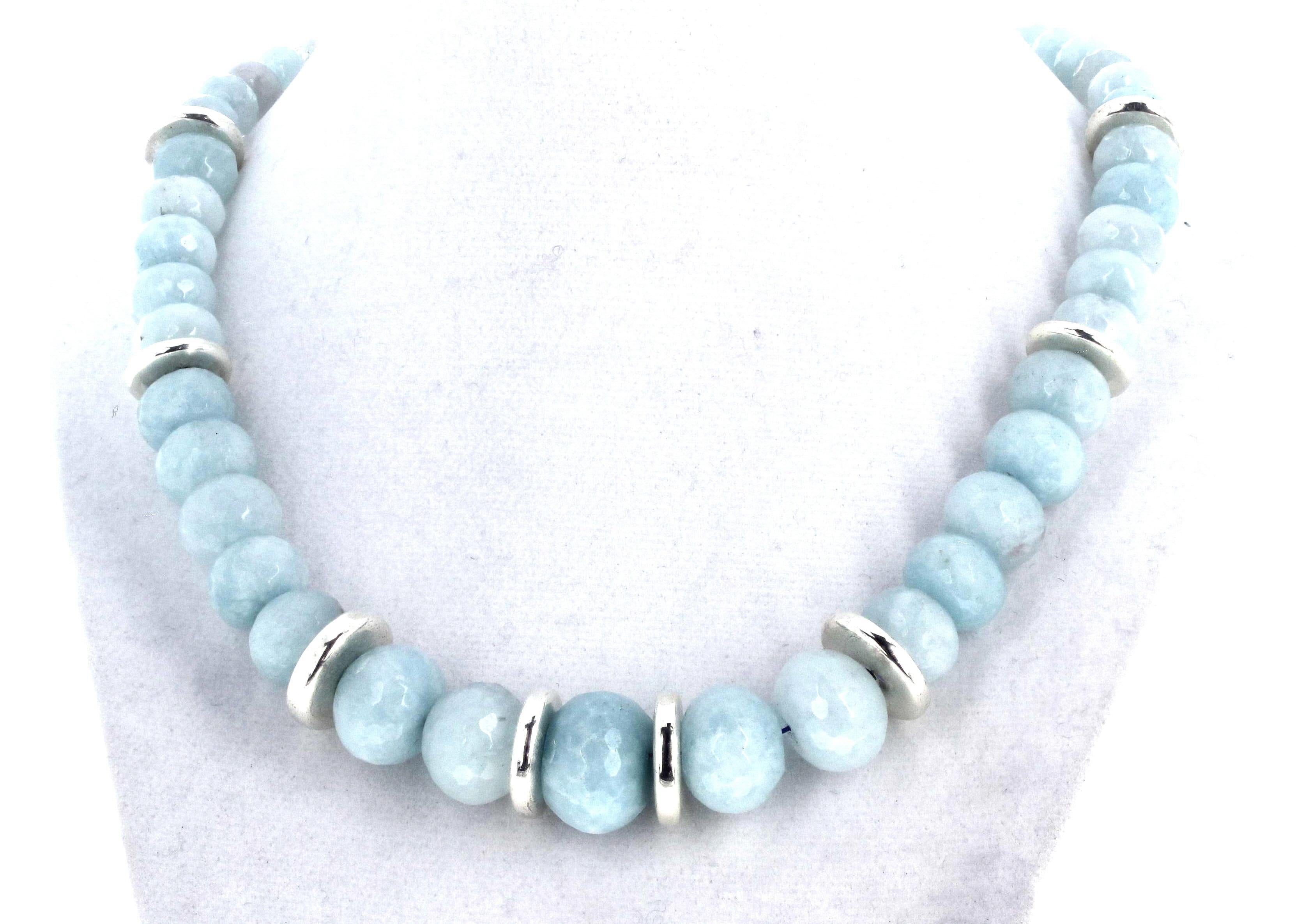 AJD Highly Polished Natural Aquamarine Rocks 17