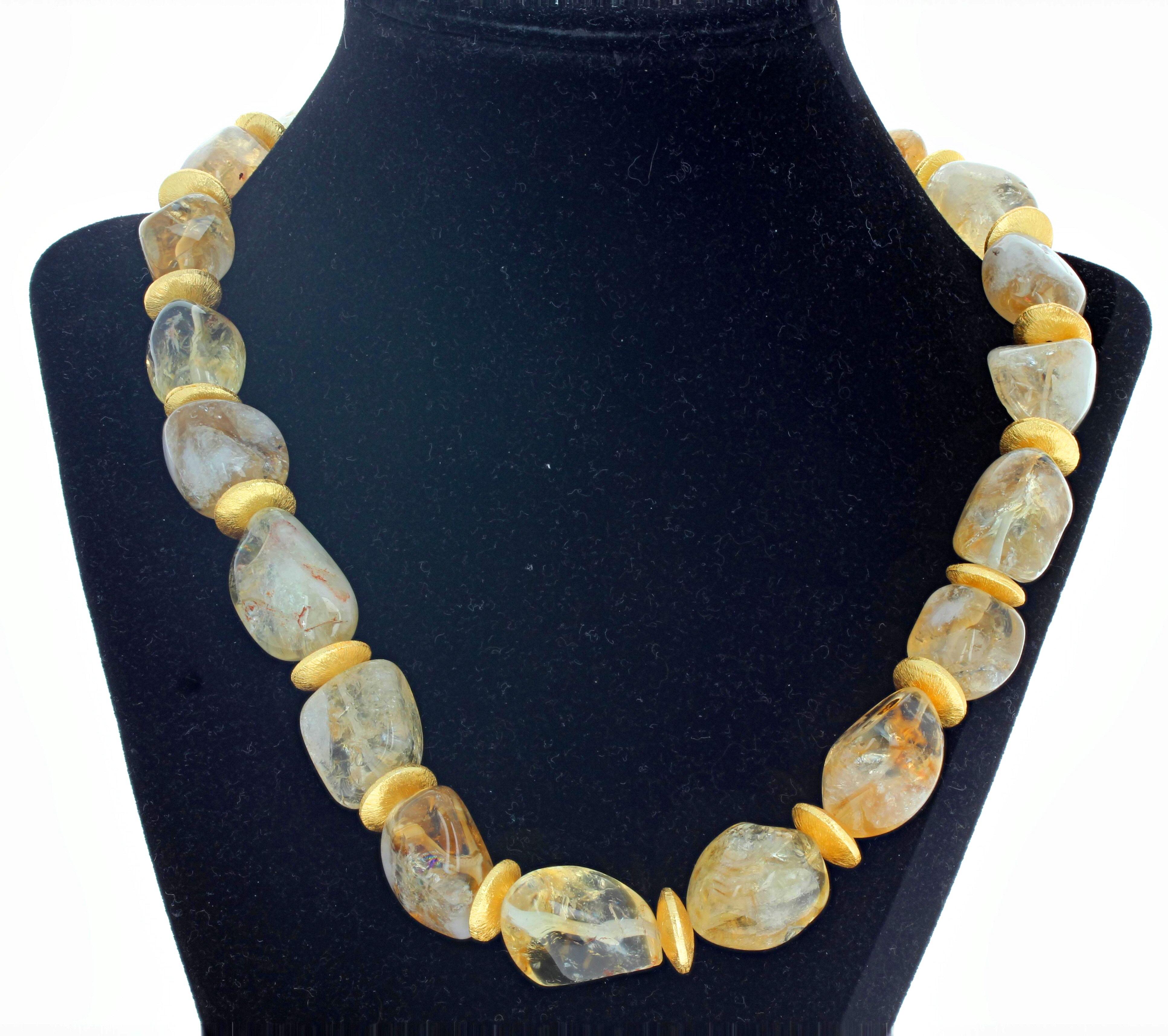 polished citrine