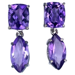 AJD Magnificent Brilliant Natural 15, 25 Carats of Real Amethysts
