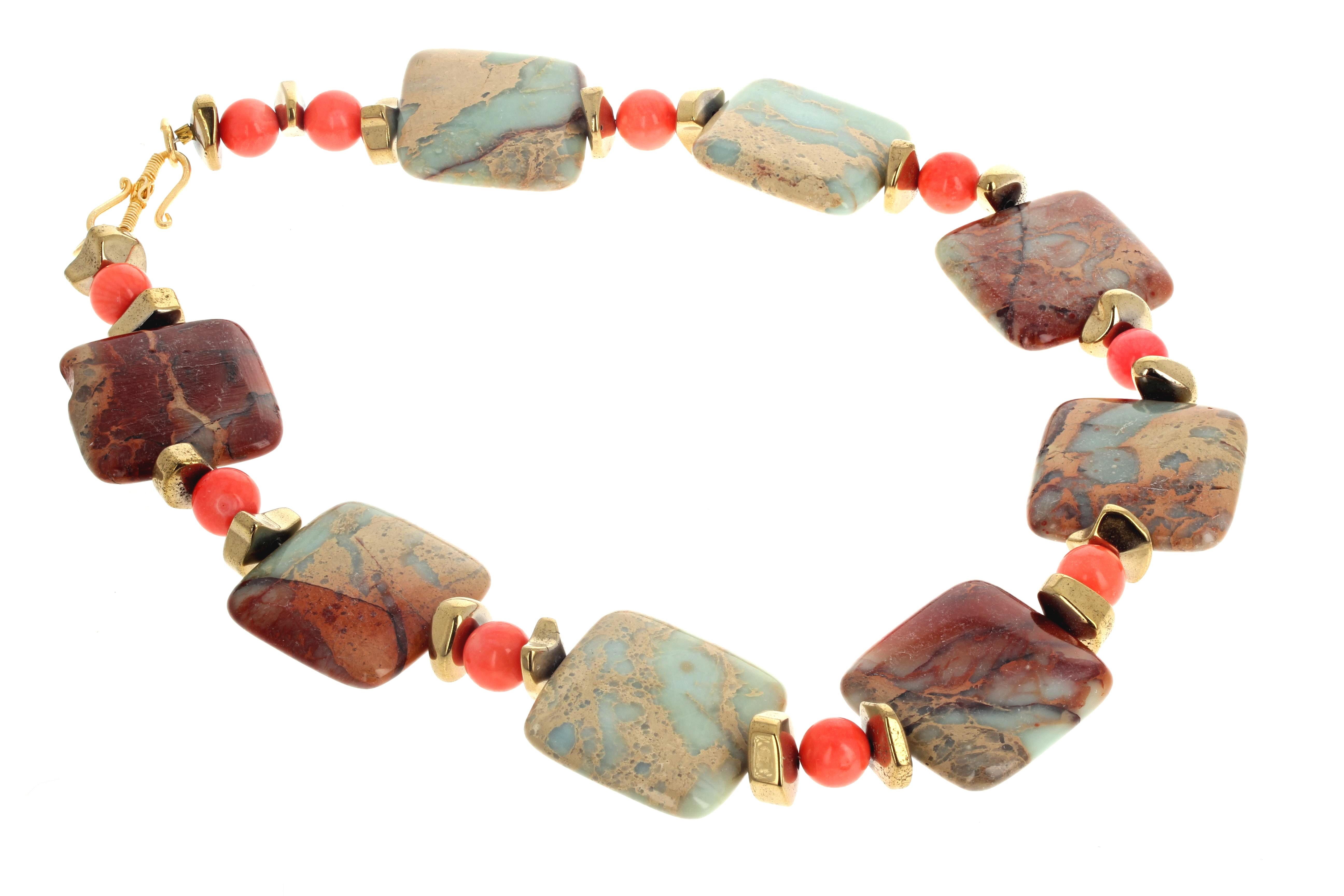 natural coral necklace
