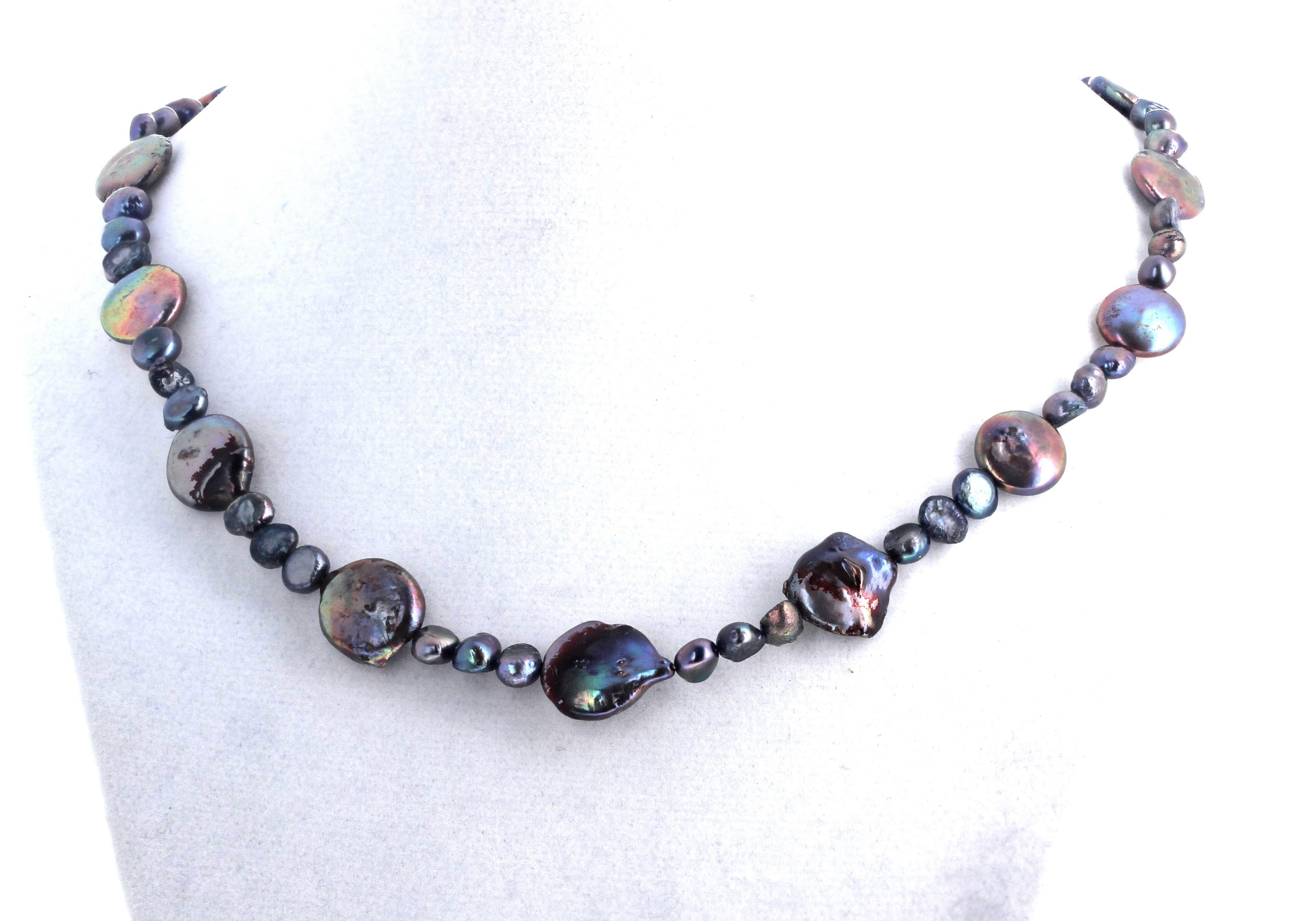 AJD Real Natural Intensely Multi-Colored Real Perlen 17