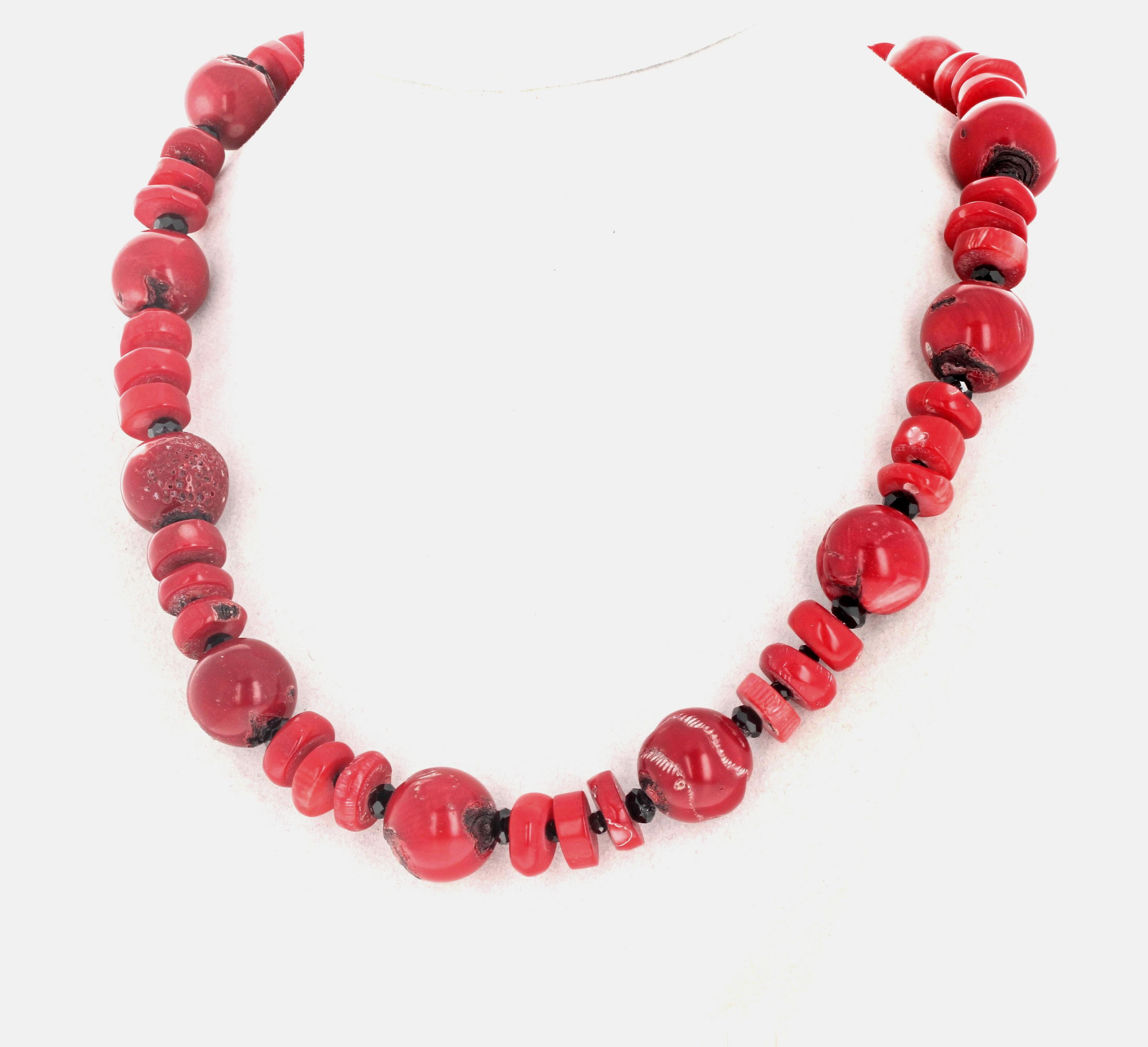 black coral necklace