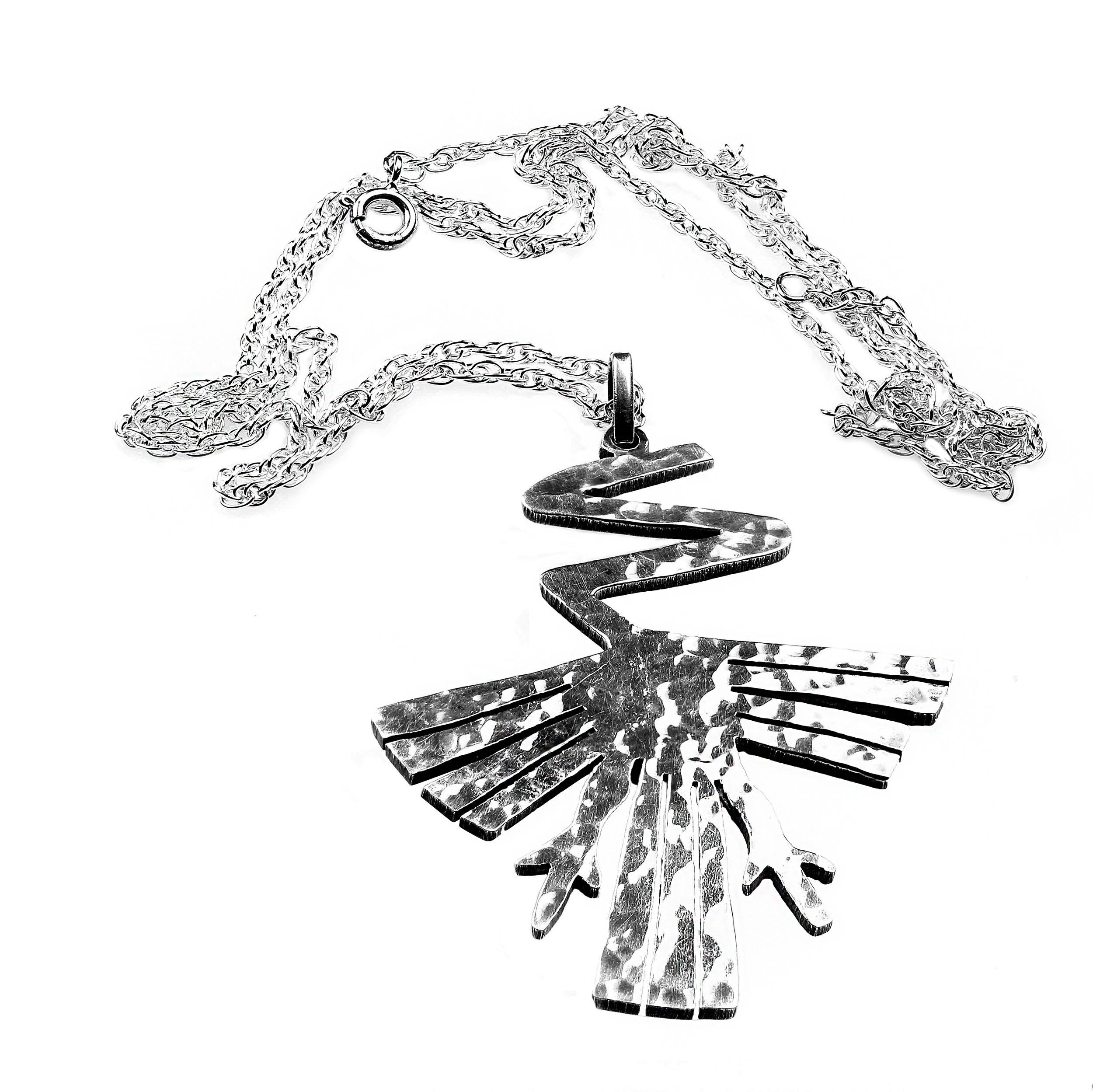 Colgante Colibrí AJD Plata de Ley Línea NAZCA en venta 1