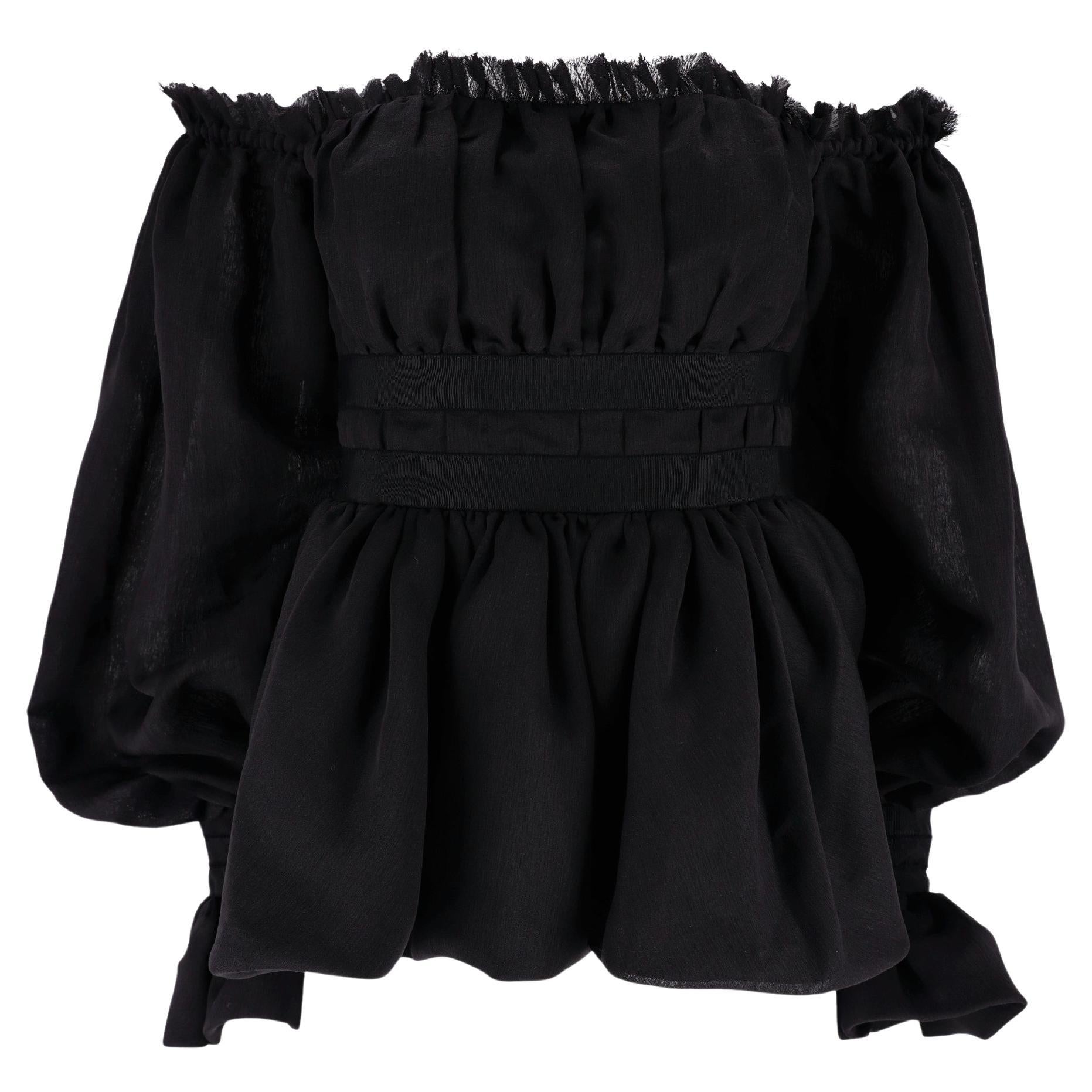 Aje Off-The-Shoulder Ruffle Top