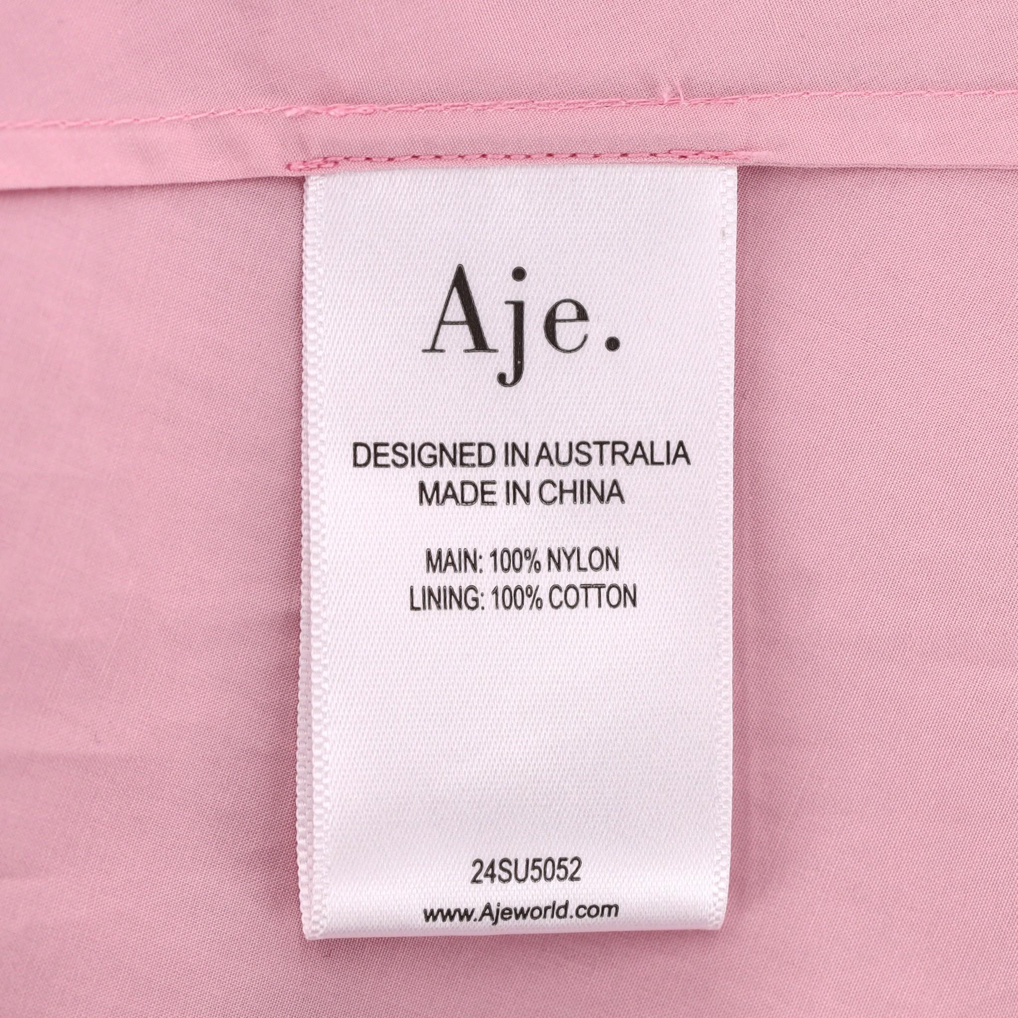 Aje Soundscape Strapless Layered Chiffon Gown 1
