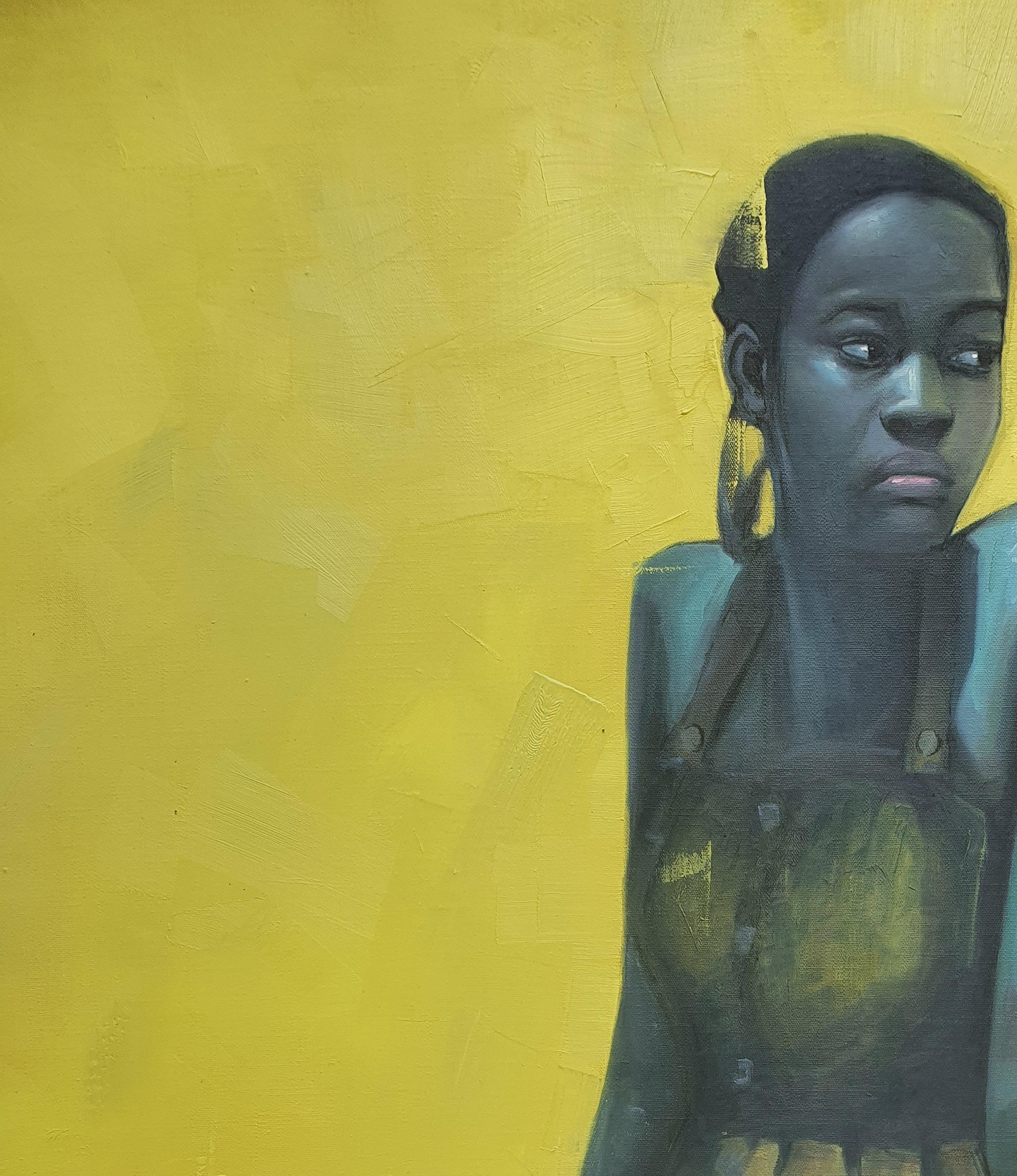 Cast 2 (Muse) - Painting di Ajegbomogun Damilola