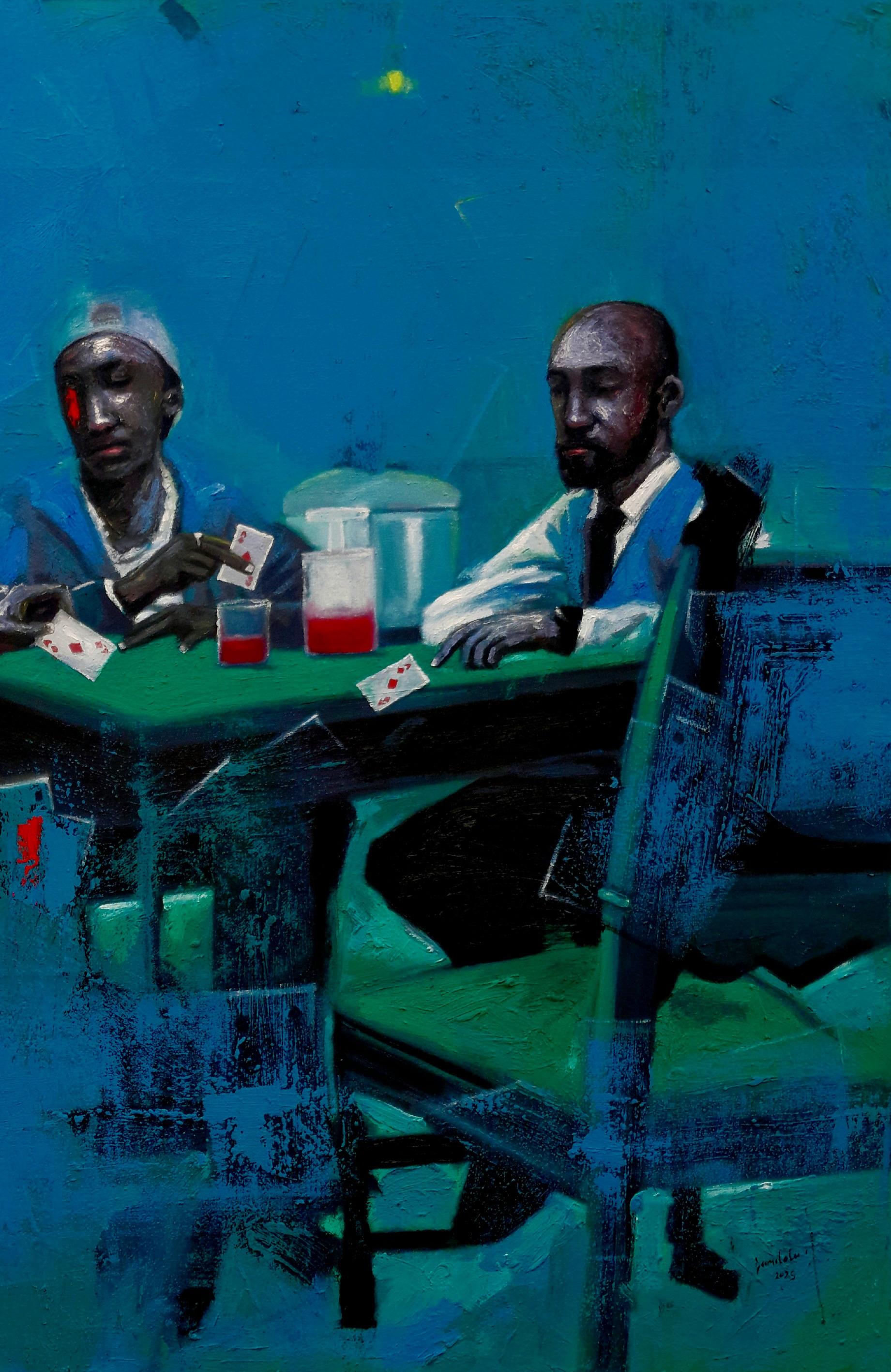 Dieses Werk spiegelt die Komplexität des menschlichen Herzens und der Gefühle wider. Sie erinnert uns daran, dass Emotionen nicht immer einfach sind, sondern dass sie vielschichtig und nuanciert sind. Dieses Gemälde ermutigt uns, unsere emotionale