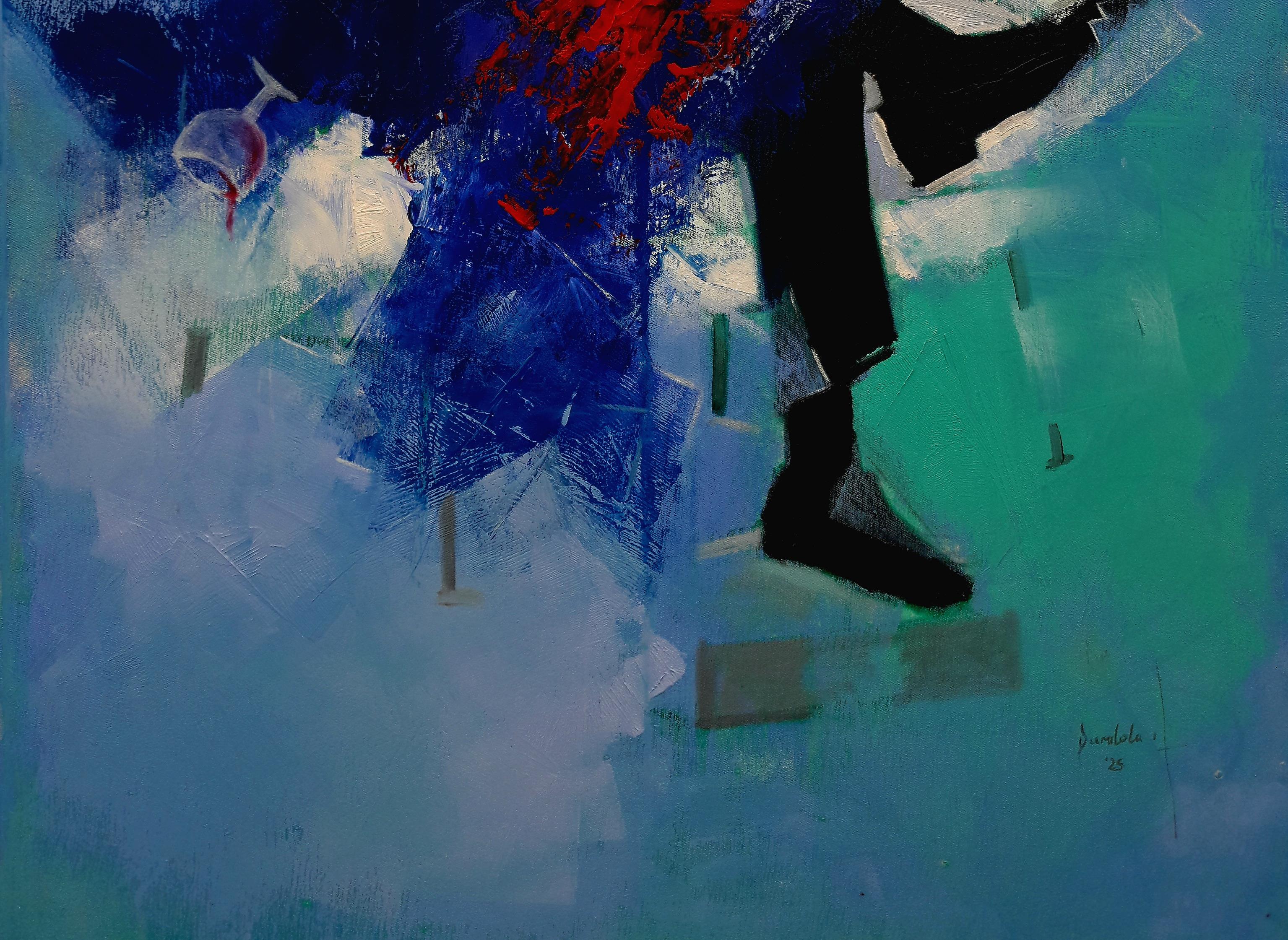 Dieses Werk spiegelt die Komplexität des menschlichen Herzens und der Gefühle wider. Sie erinnert uns daran, dass Emotionen nicht immer einfach sind, sondern dass sie vielschichtig und nuanciert sind. Dieses Gemälde ermutigt uns, unsere emotionale