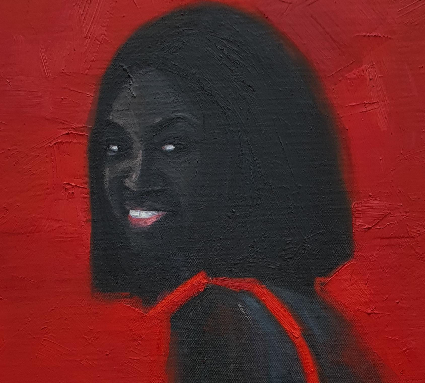 Solace IV - Painting by Ajegbomogun Damilola