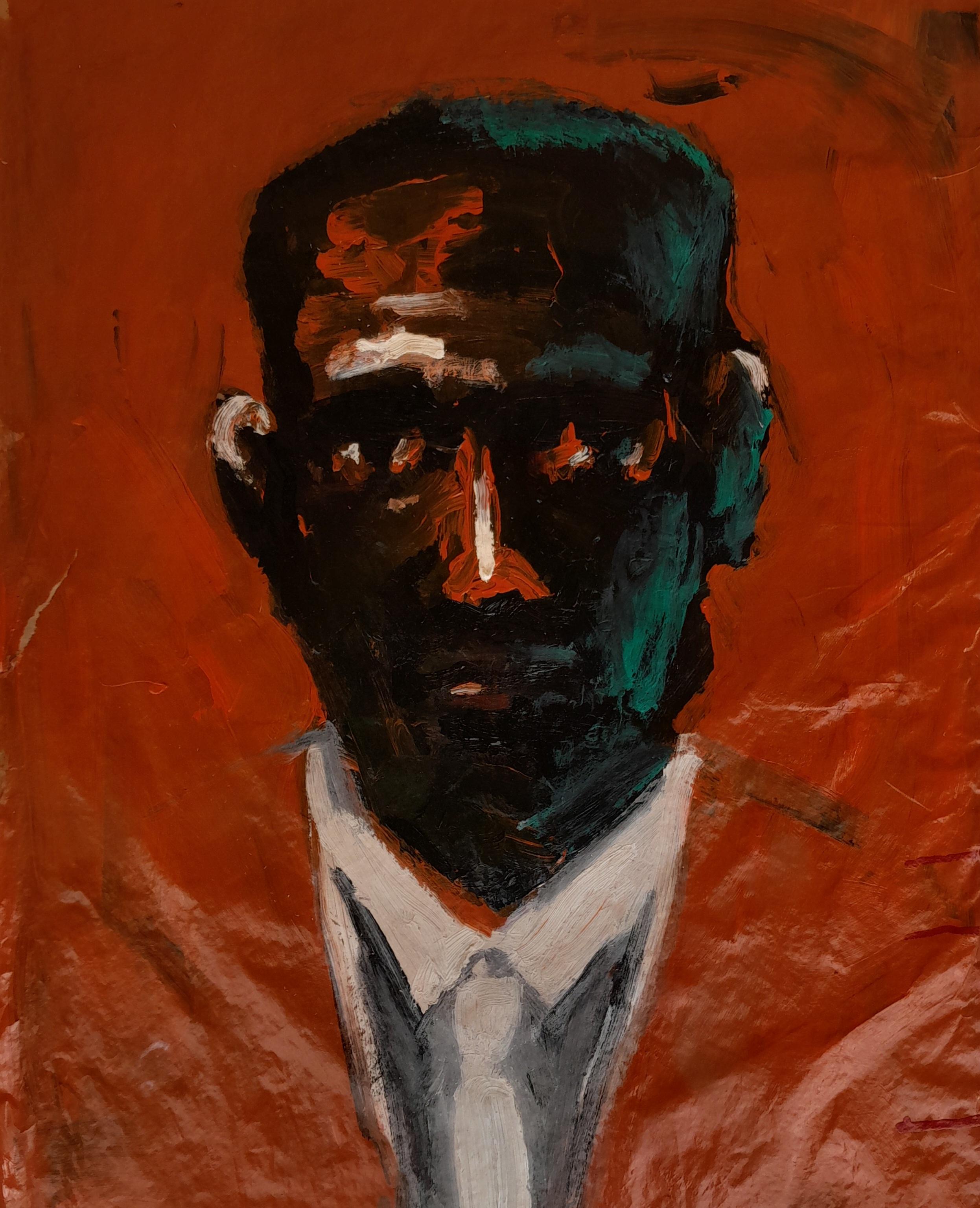 Strokes and Emotions 1 -21st Century, Contemporary, Figurative, Portrait, Modern