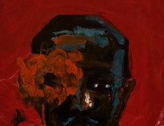 Striche und Emotionen 5 -21. Jahrhundert, Zeitgenössisch, Figurativ, Porträt, Modern