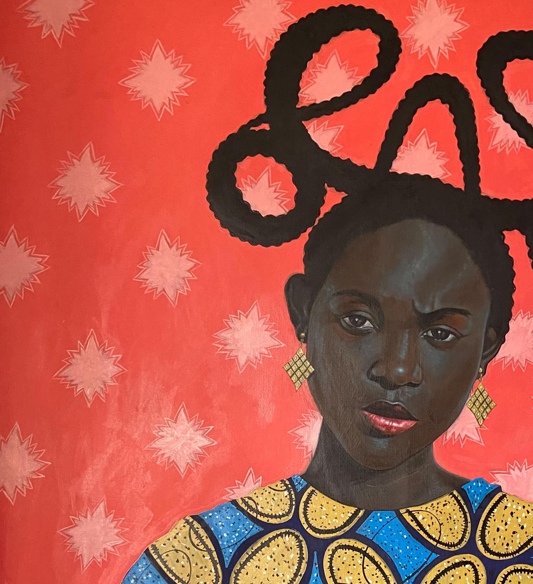 My Culture, My Inheritance - Painting by Ajenifuja Abiodun