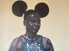 On A Date 2 - 21. Jahrhundert, Zeitgenössisch, Figurativ, Modern, Liebe, Mode