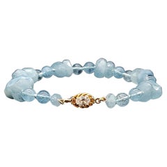 A.Jeschel AAA Aquamarine bracelet.