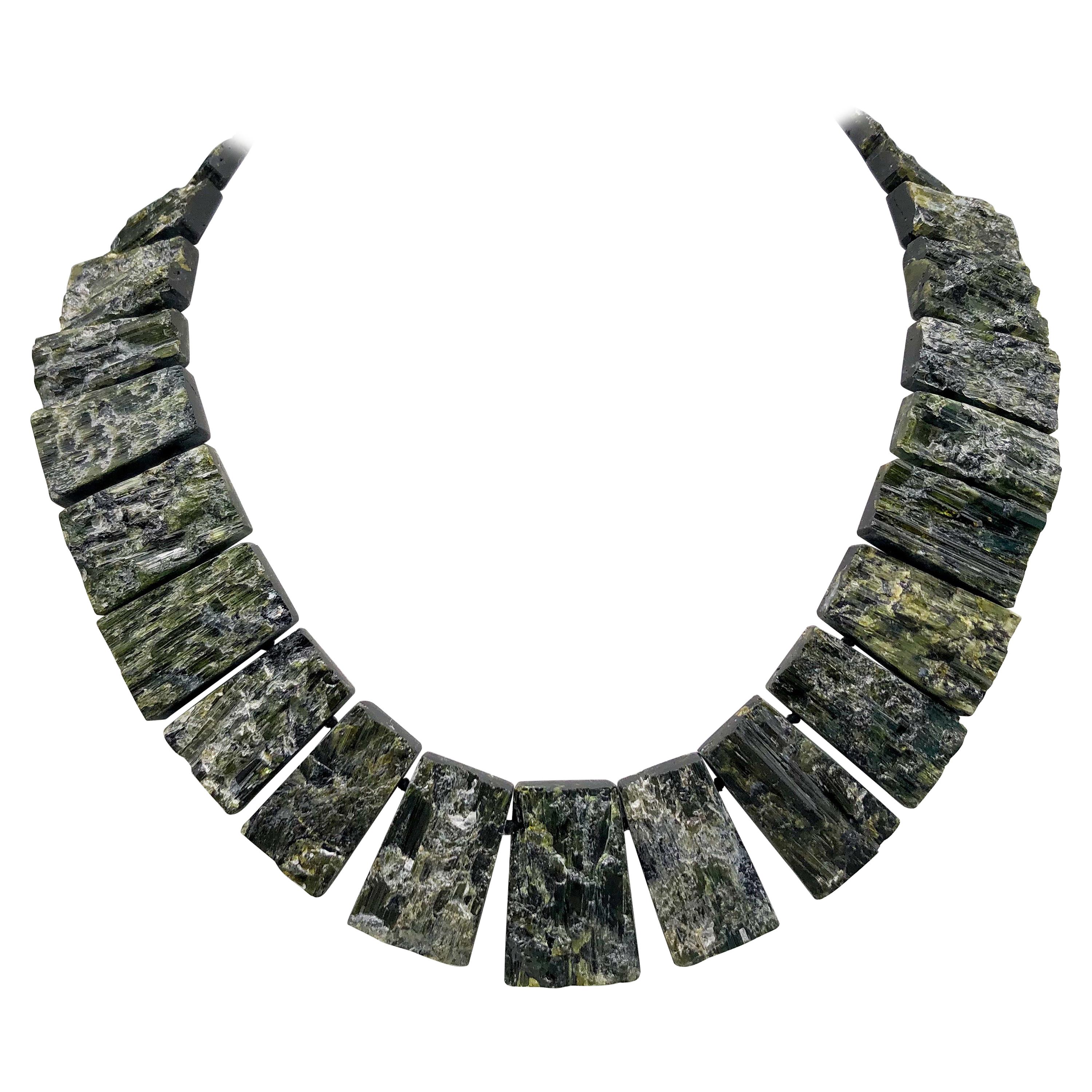 A.Jeschel Black Tourmaline—The most powerful stone of all in a matched collar 