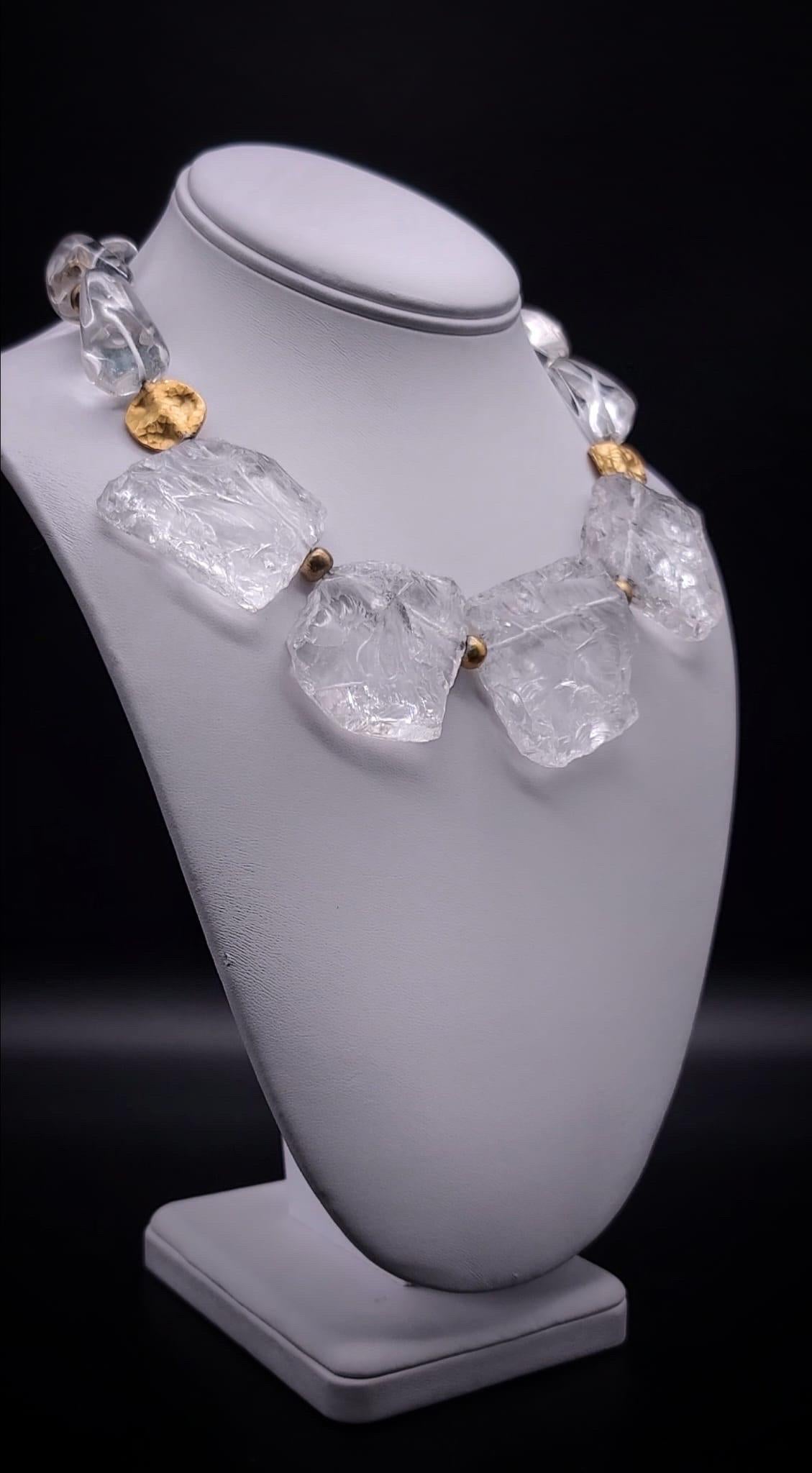 rock crystal necklace