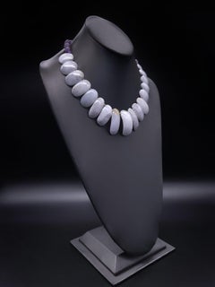 A.Jeschel Lavander Jade Necklace.