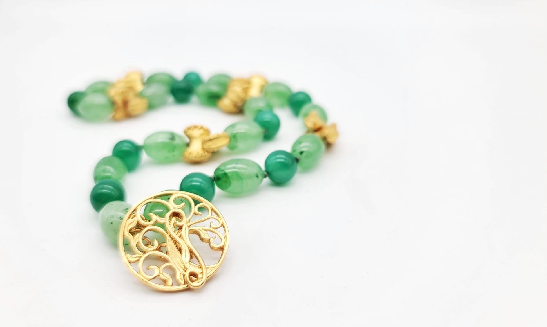 lucky jade beads