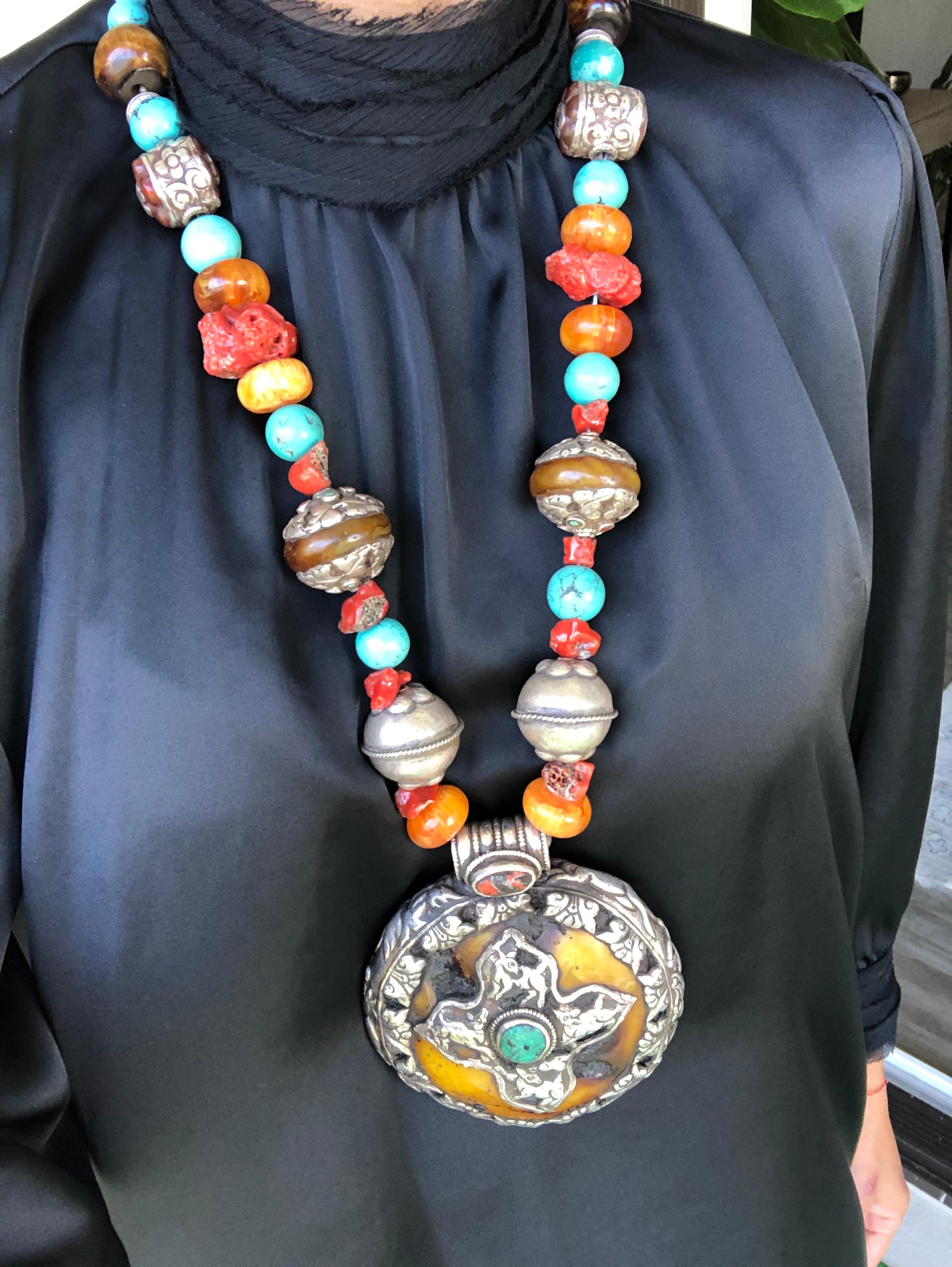tibetan necklace designs