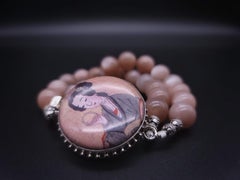 A.Jeschel Peach Moonstone bracelet