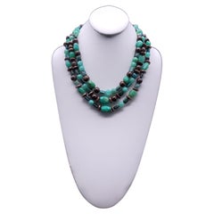 Chrysophrase Multi-Strand Necklaces