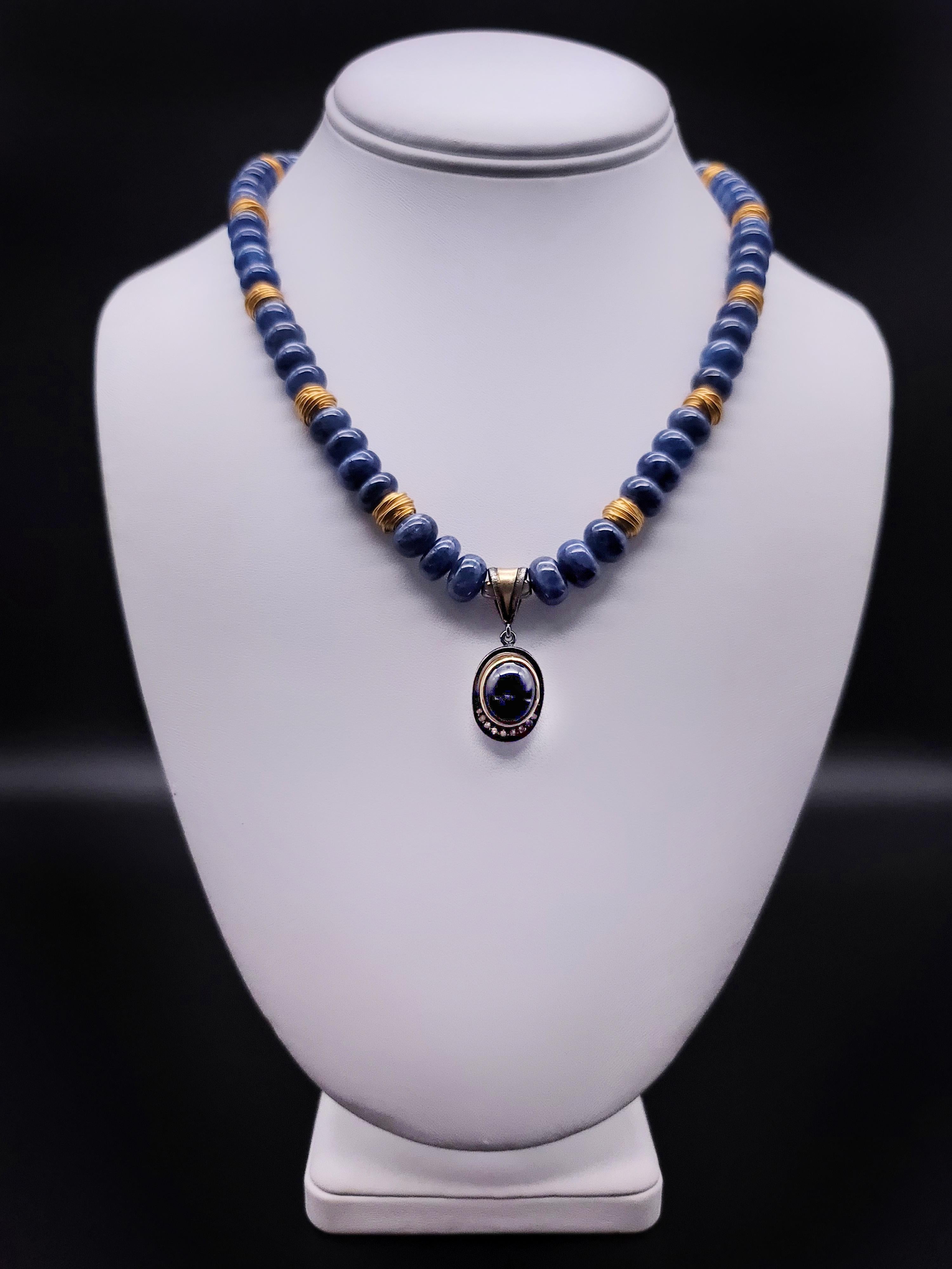 One-of-a-Kind

Introducing our one-of-a-kind Royal Blue Sapphire necklace, a true treasure for the ages. Revered for centuries by kings, emperors, and even duchesses, this gemstone's striking royal blue hue exudes luxury and refinement.

Each stone