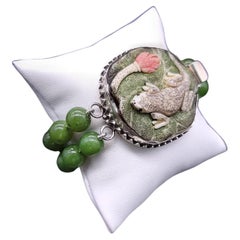 Bracciale di giada nefrite di A.Jeschel.