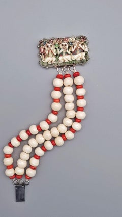 A.Jeschel Three wise monkeys bracelet