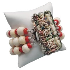 A.Jeschel Bracciale con tre scimmie sagge