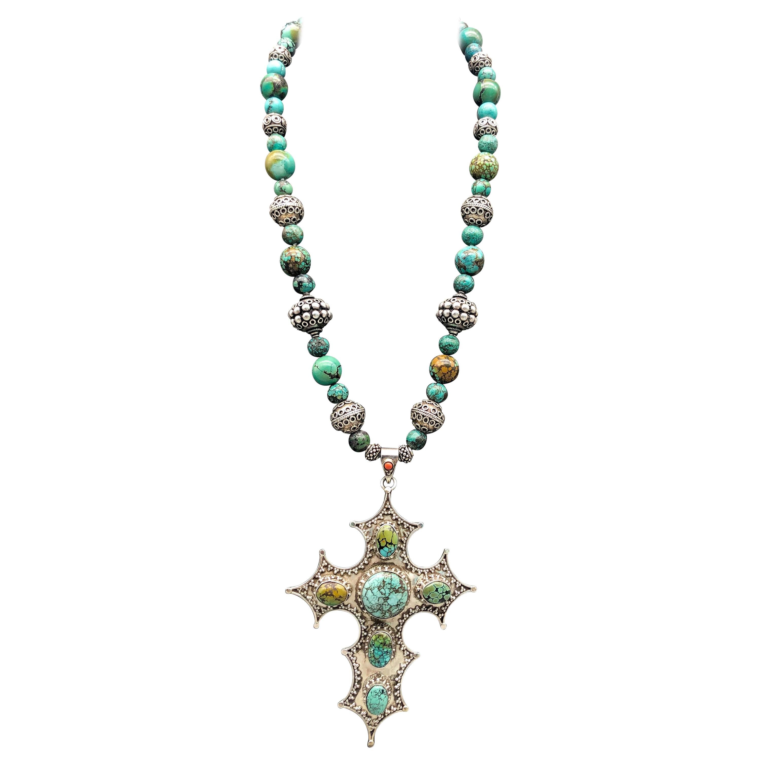 One Master Turquoise Stone Necklace 