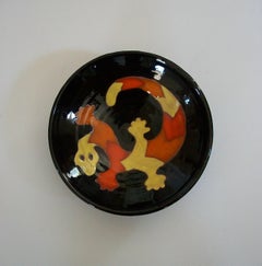 AJOUPA POTTERY - Studio Pottery Vide Poche - Signed - Trinidad - Circa 1990