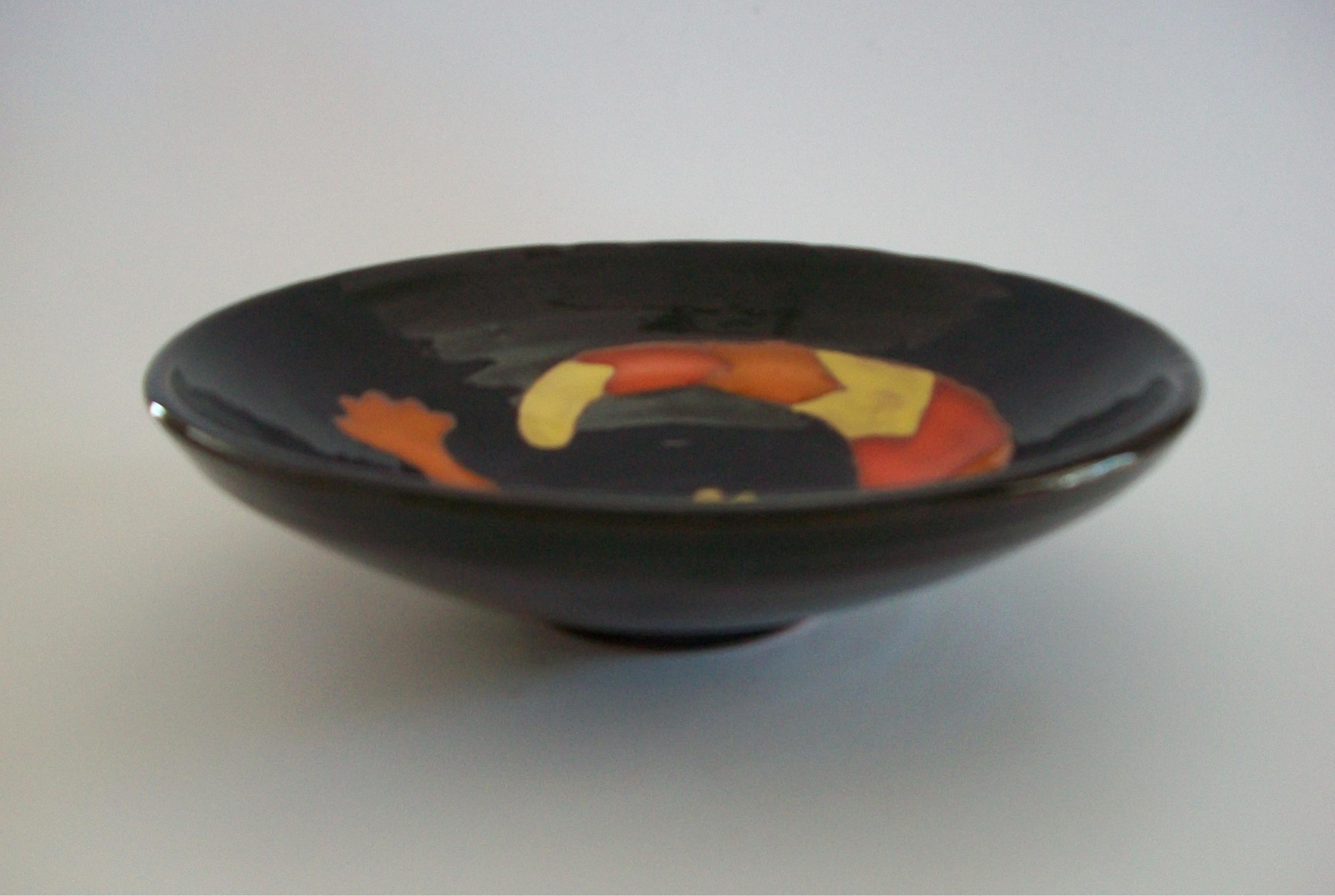 AJOUPA POTTERY - Studio Pottery Vide Poche - Signiert - Trinidad - CIRCA 1990 (Terrakotta) im Angebot