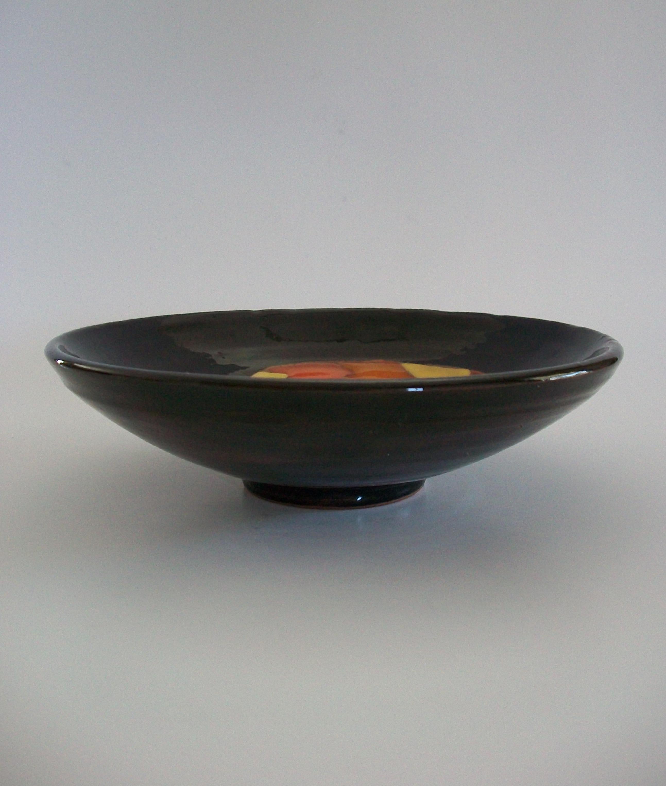 AJOUPA POTTERY - Studio Pottery Vide Poche - Signiert - Trinidad - CIRCA 1990 im Angebot 1